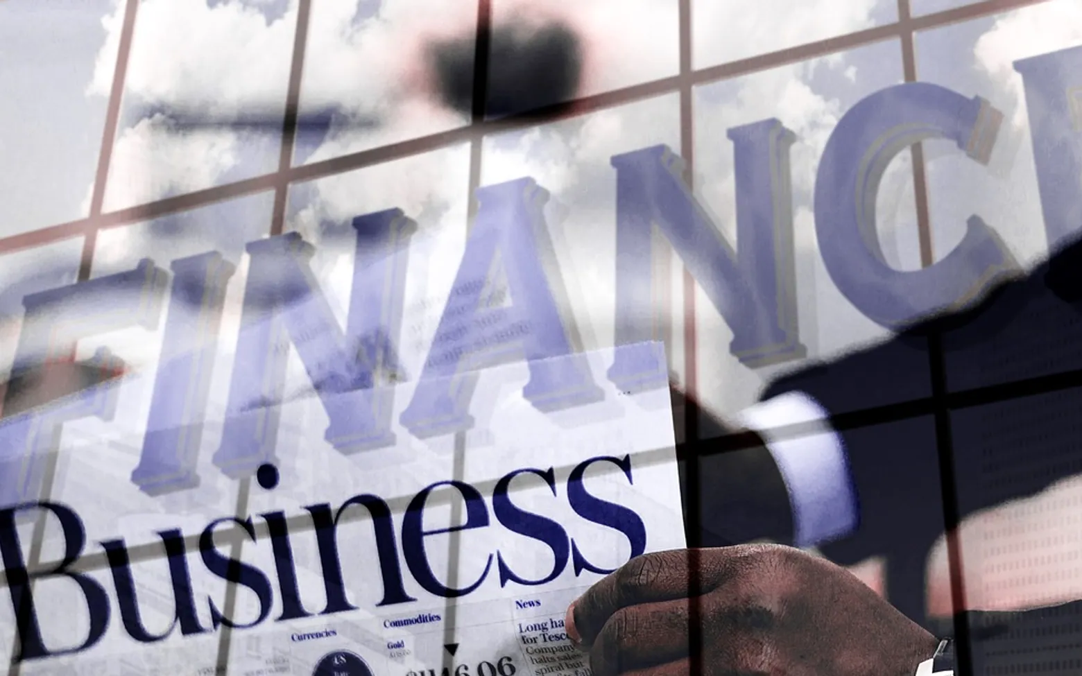 Finance, business and businessman