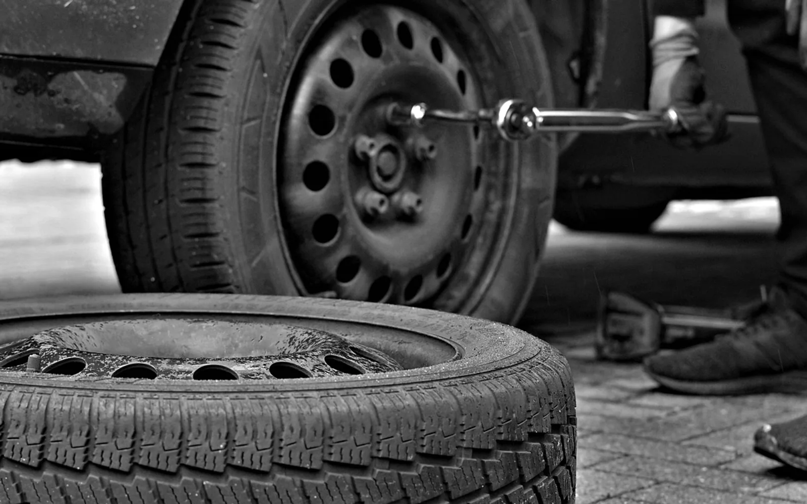 Winter tires, tire service and tire