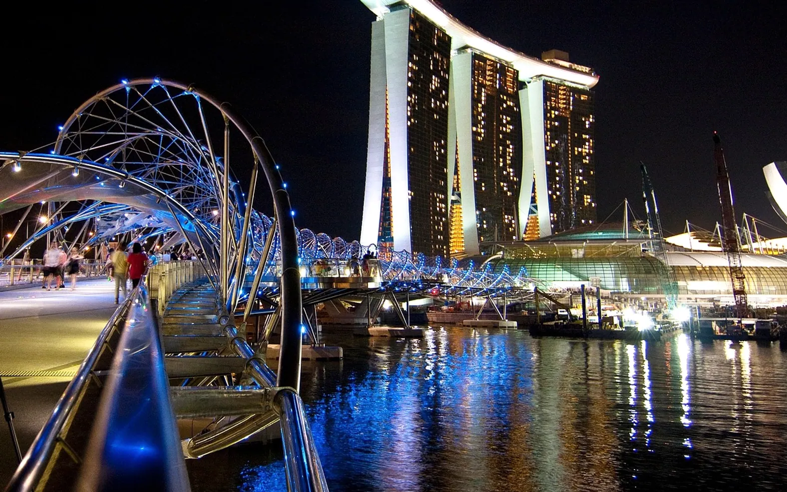 Singapore, marina bay and marina bay sands