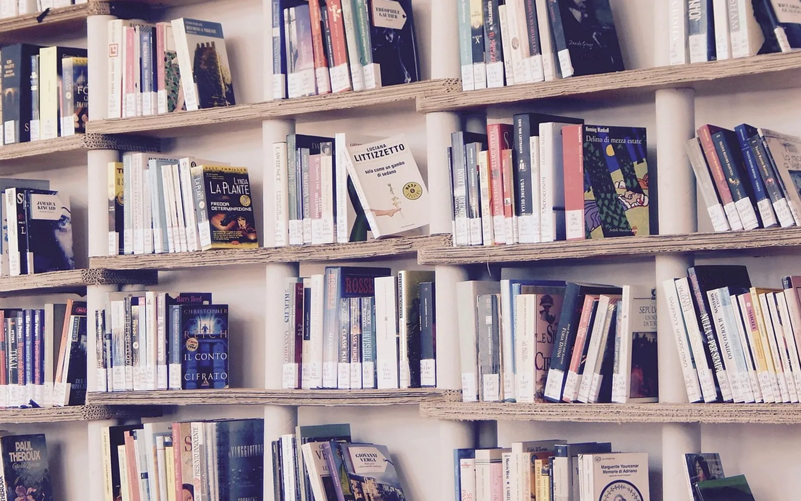 Books, library and read