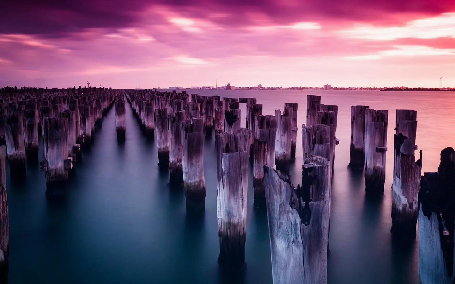 Princes pier, melbourne and port melbourne